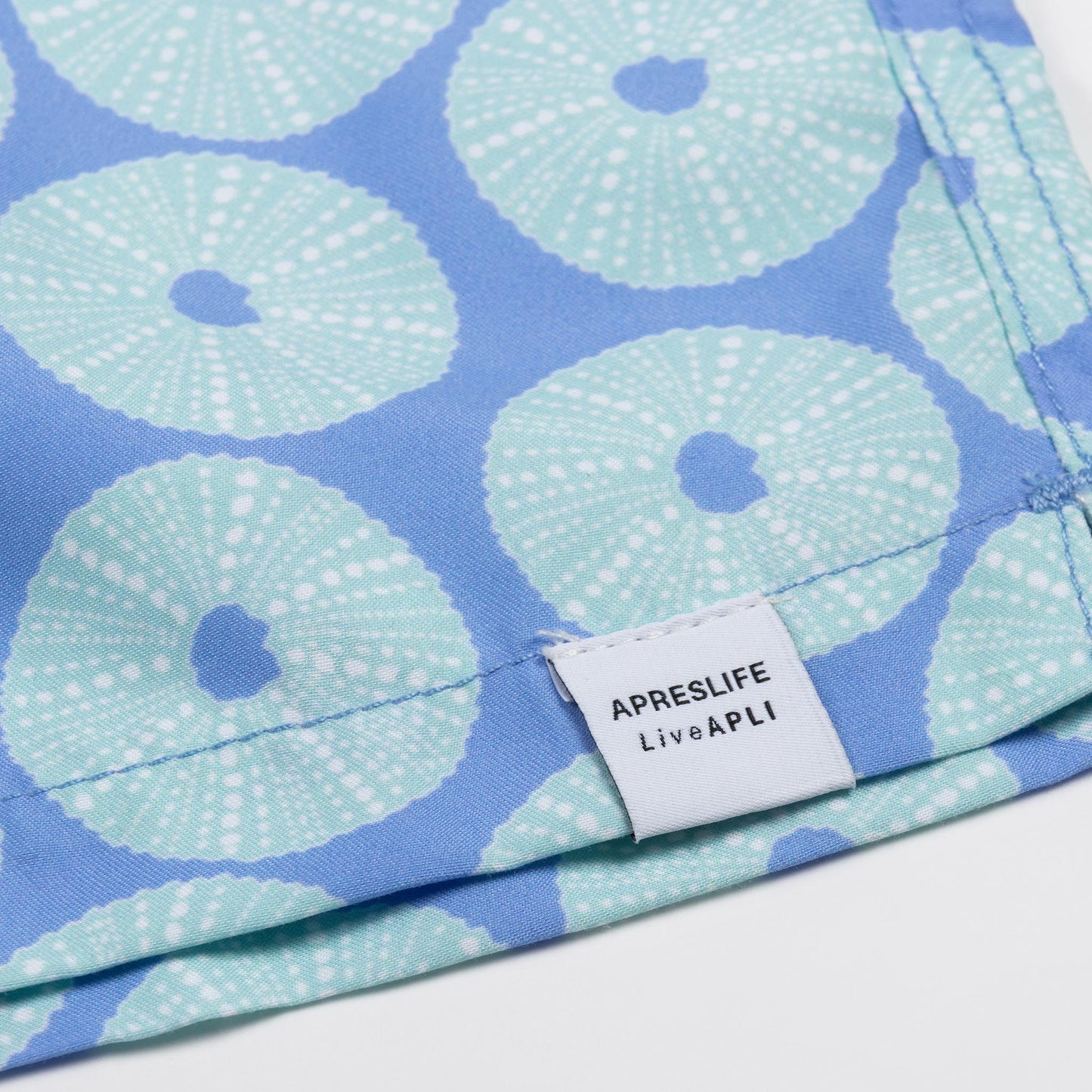 KIDS SWIM SHORTS KIDS URCHIN in color BLUE - Back shot