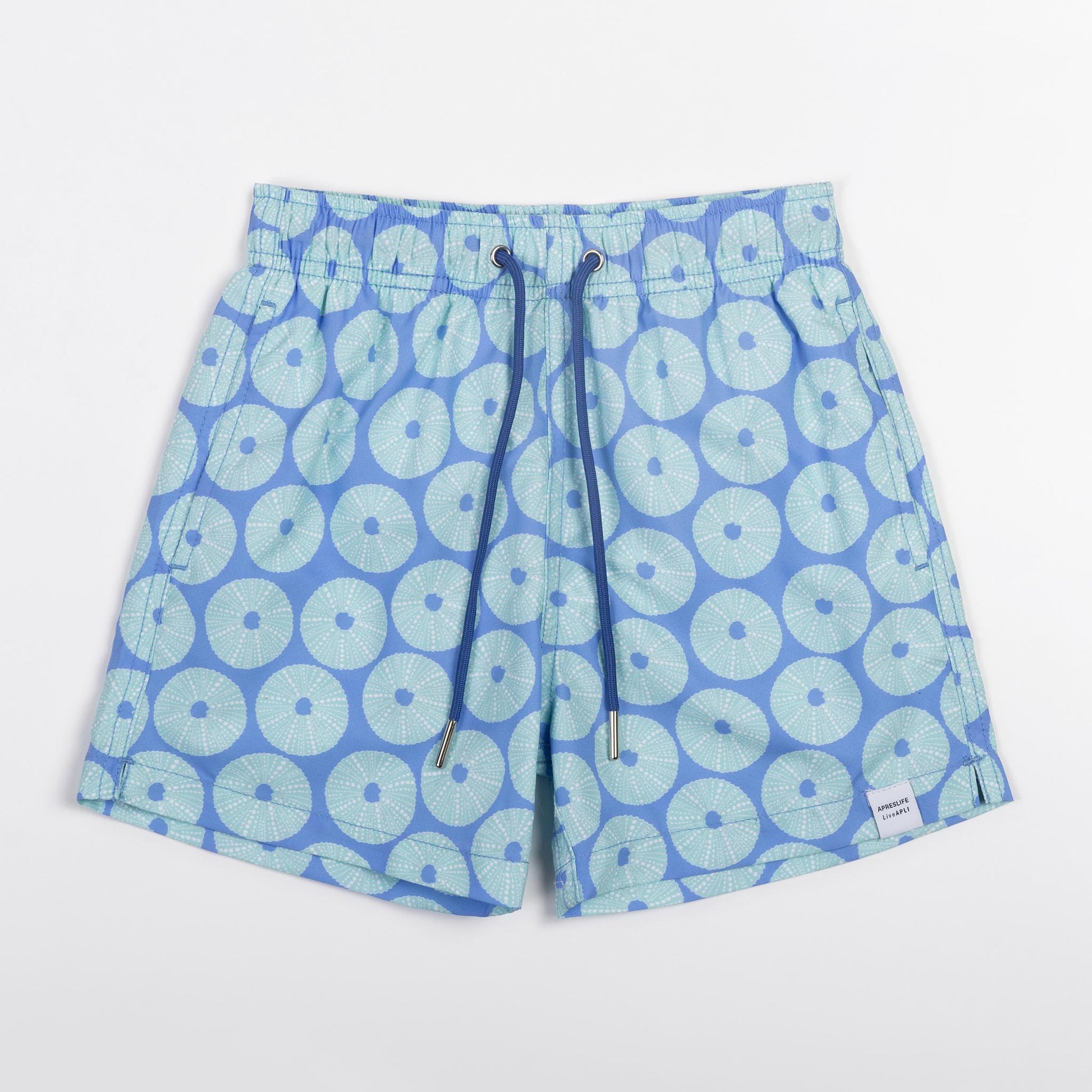 KIDS SWIM SHORTS KIDS URCHIN in color BLUE - Front shot