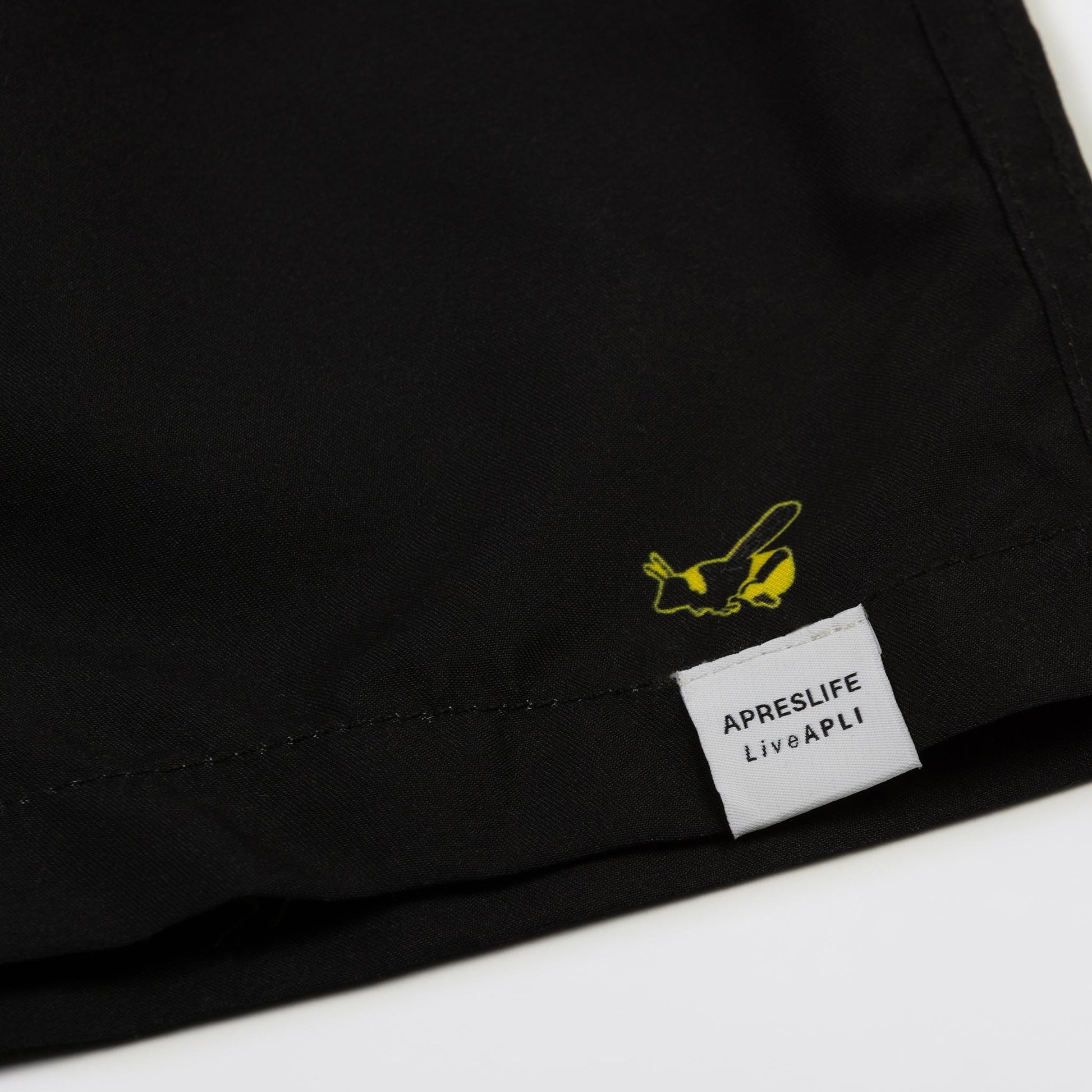 KIDS SWIM SHORTS KIDS BUMBLE B in color BLACK - Back shot